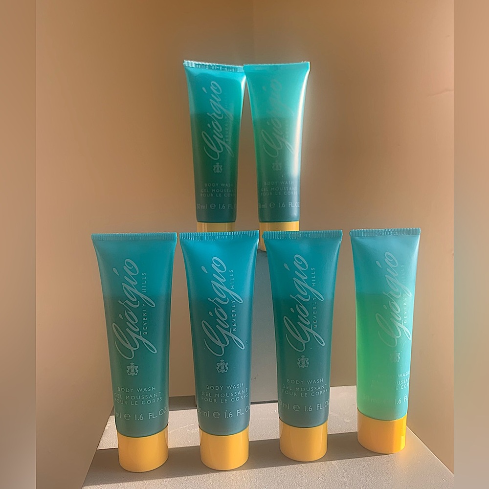 6 x GIORGIO BEVERLY HILLS Body Wash-Bundle